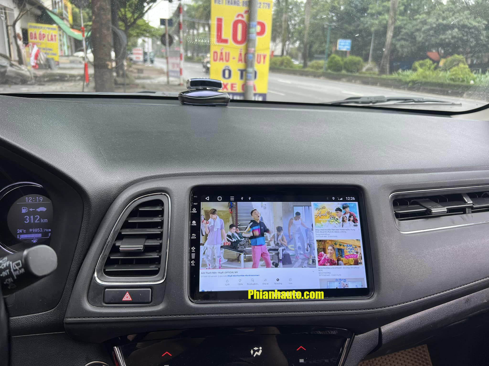 Man Hinh Android Honda Hrv 2018