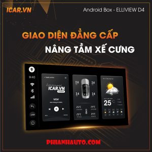 Android Auto Box Icar Elliview D4