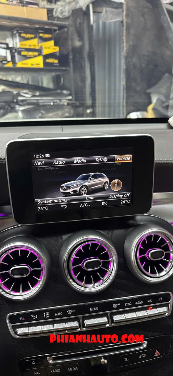 Man Hinh Android Mercedec Glc 200